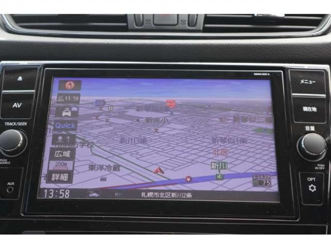 エクストレイル2.0 20Xi 2列車 4WD　純正ナビ　ドラレコ　ETC　クルコン 2000