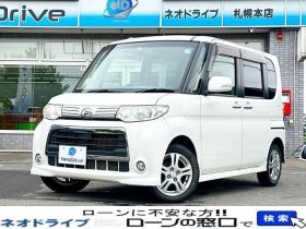 タント　カスタムX 4WD　ローンが不安な方＜優遇ローン＞　本州仕入　寒冷地　純正ナビ　片側PWスラ