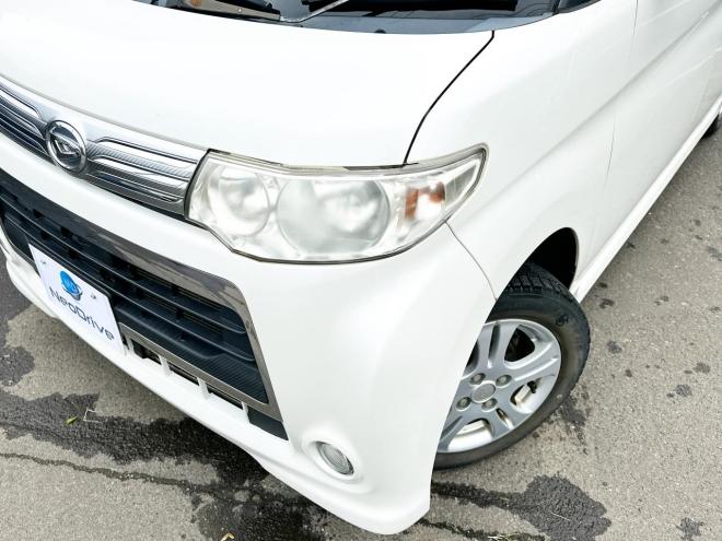 タントカスタムX 4WD　ローンが不安な方＜優遇ローン＞　本州仕入　寒冷地　純正ナビ　片側PWスラ