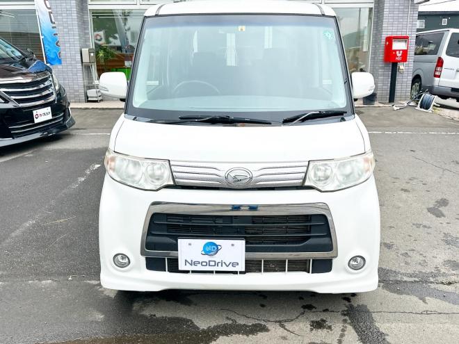 タントカスタムX 4WD　ローンが不安な方＜優遇ローン＞　本州仕入　寒冷地　純正ナビ　片側PWスラ