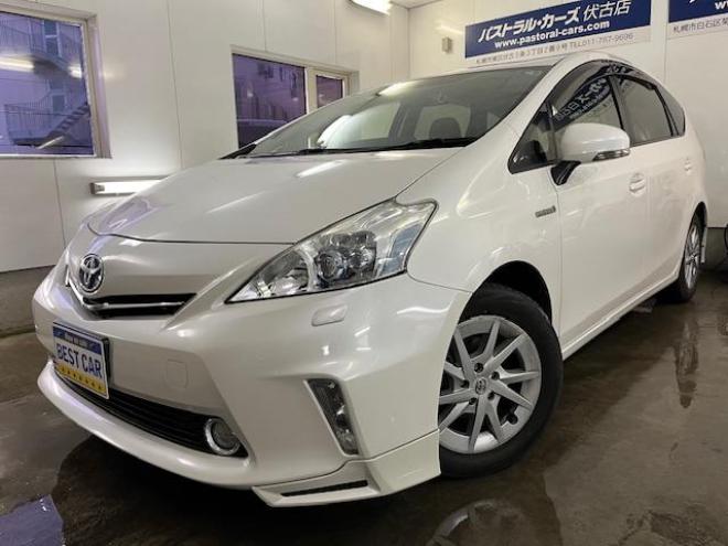 プリウスα１．８Ｓ　本州仕入　ワンオーナー　禁煙車　ＷＡＫＯＳバリアスコーティング済　１６インチホイール＆新品夏タイヤ　純正１６ＡＷ＋スタッドレスタイヤ付　純正ナビ（ワンセグ地デジ　Ｂｌｕｅｔｏｏｔｈオーディオ）＋バックカメラ　前後ドライブレコーダー　純正ＬＥＤヘッドライト　ＰＵＳＨスタート　スマートキー　ヘッドライトウォッシャー　タイミングチェーン車　ＥＴＣ 1800 5Dr
