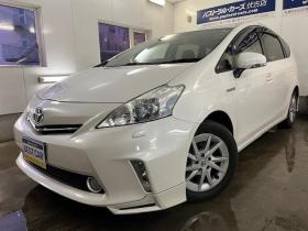 プリウスα　１．８Ｓ　本州仕入　ワンオーナー　禁煙車　ＷＡＫＯＳバリアスコーティング済　１６インチホイール＆新品夏タイヤ　純正１６ＡＷ＋スタッドレスタイヤ付　純正ナビ（ワンセグ地デジ　Ｂｌｕｅｔｏｏｔｈオーディオ）＋バックカメラ　前後ドライブレコーダー　純正ＬＥＤヘッドライト　ＰＵＳＨスタート　スマートキー　ヘッドライトウォッシャー　タイミングチェーン車　ＥＴＣ 1800 5Dr