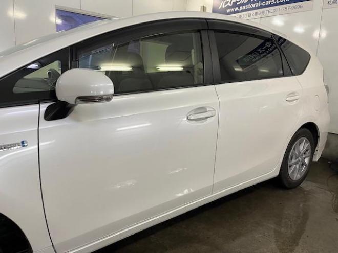 プリウスα１．８Ｓ　本州仕入　ワンオーナー　禁煙車　ＷＡＫＯＳバリアスコーティング済　１６インチホイール＆新品夏タイヤ　純正１６ＡＷ＋スタッドレスタイヤ付　純正ナビ（ワンセグ地デジ　Ｂｌｕｅｔｏｏｔｈオーディオ）＋バックカメラ　前後ドライブレコーダー　純正ＬＥＤヘッドライト　ＰＵＳＨスタート　スマートキー　ヘッドライトウォッシャー　タイミングチェーン車　ＥＴＣ 1800 5Dr