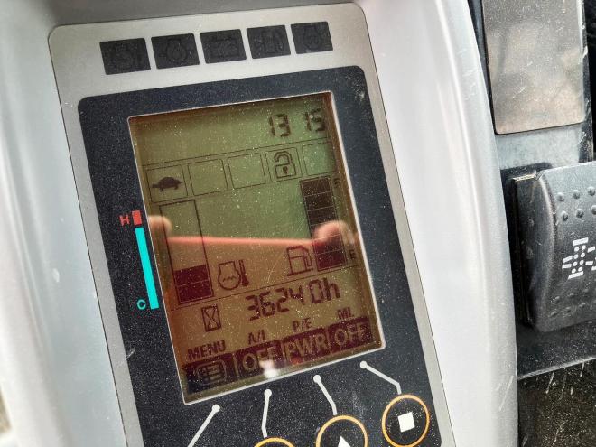 バックホー日立　中古　ZX40U-5B
