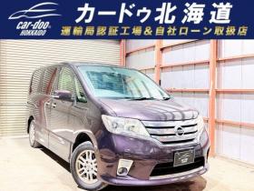 セレナ　2.0 ハイウェイスター Vセレクション 4WD　下廻防TVナビBカメエンスタETC夏冬タイヤ 2000