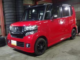 N-BOX　カスタムG SSパッケージ 2トーンカラースタイル 4WD　本州仕入・ナビ・TV・Bカメラ・両側電動 660