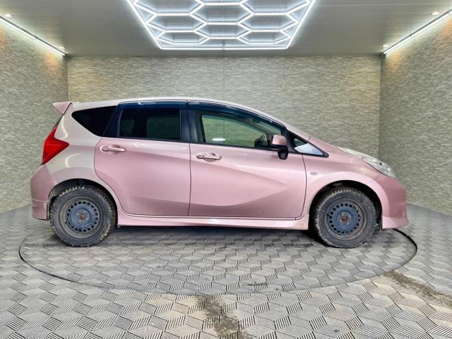 ノート1.2X FOUR EブレーキPKG 4WD 5年保証 スマキー 寒冷地仕様 禁煙 車検整備2年付