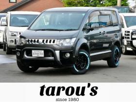 デリカ　Ｄ：５　Ｄパワーパッケージ　４ＷＤ　本州仕入　アルパインナビ／フリップダウンモニター　新品タイヤ／ホイール　新品フロントガード　車検２年付