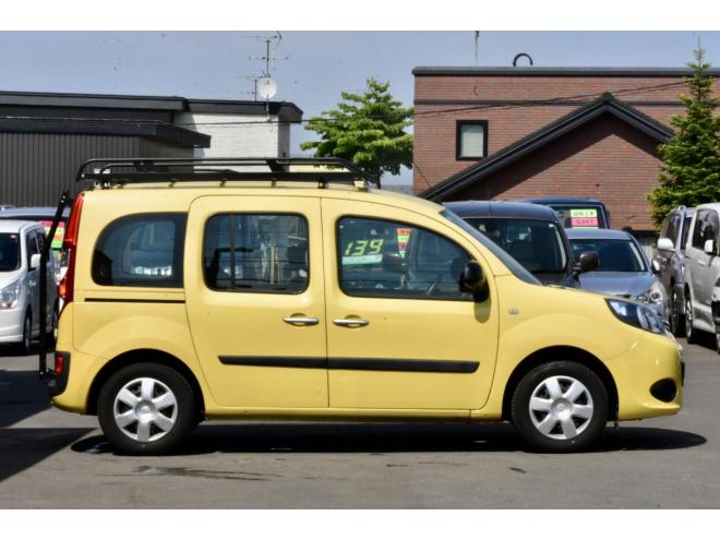 ルノーカングー　ゼン　本州仕入　５ＭＴ　ターボ　ルーフラック　リアラダー　タイミングチェーン車