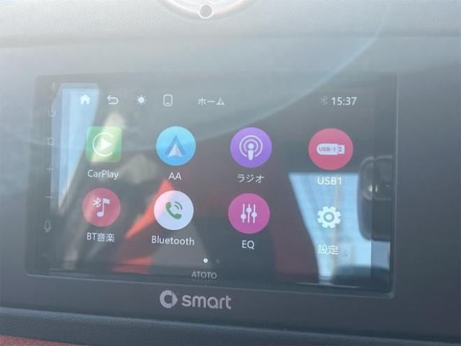 スマートフォーツークーペ ベースグレード　ＥＴＣ　ＡＴ　サンルーフ　キーレスエントリー　アルミホイール　盗難防止システム　ＡＢＳ　ＵＳＢ　Ｂｌｕｅｔｏｏｔｈ　エアコン　パワーステアリング　パワーウィンドウ 2WD 1000 クーペDr
