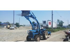 トラクター　バケツフォークロータリーアタッチメント付き 4WD