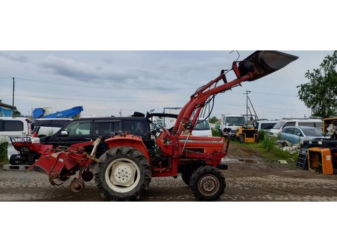 トラクターバケツフォークロータリーアタッチメント付き 4WD 4WD