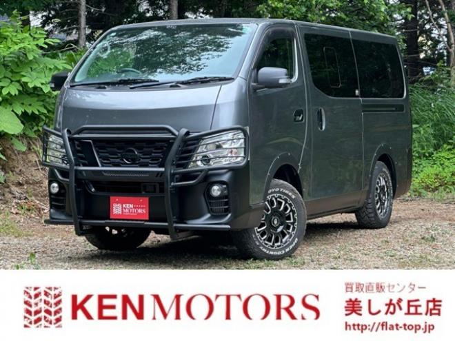 キャラバンNV350 2.5 プレミアムGX ロングボディ ディーゼルターボ 4WD　純正TVナビ/Bカメラ/ドラレコ/キーレス 2500