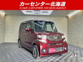 N-BOX　カスタムG ターボAパッケージ 4WD 5年保証 スマキー 両側パワスラ ナビ Bカメ 夏冬タイヤ 寒冷地仕様 禁煙 車検整備2年付 修復歴無