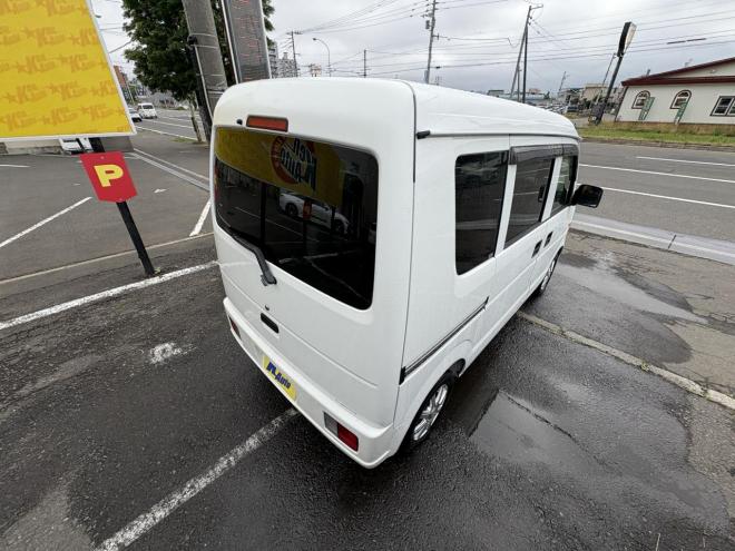 エブリィEVEREY VAN 4WD JION HIGH ROOF本州仕入　寒冷地仕様　リアヒーター　ミラーヒーター　切替4WD　　キーレス　地デジナビ　Bluetooth　バイザー　スタットレス　エンシ゛ンオイル交換　オートマオイル交換 4WD 660 5Dr
