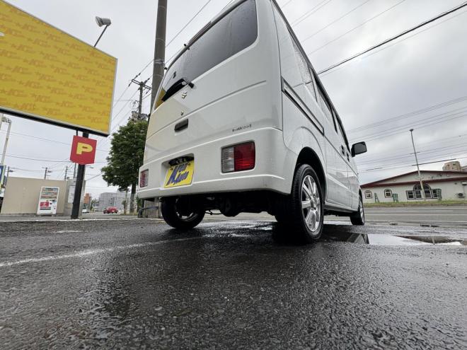 エブリィEVEREY VAN 4WD JION HIGH ROOF本州仕入　寒冷地仕様　リアヒーター　ミラーヒーター　切替4WD　　キーレス　地デジナビ　Bluetooth　バイザー　スタットレス　エンシ゛ンオイル交換　オートマオイル交換 4WD 660 5Dr