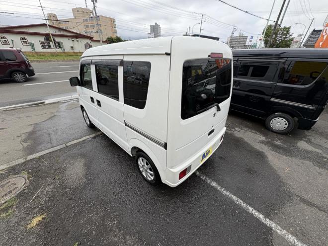 エブリィEVEREY VAN 4WD JION HIGH ROOF本州仕入　寒冷地仕様　リアヒーター　ミラーヒーター　切替4WD　　キーレス　地デジナビ　Bluetooth　バイザー　スタットレス　エンシ゛ンオイル交換　オートマオイル交換 4WD 660 5Dr