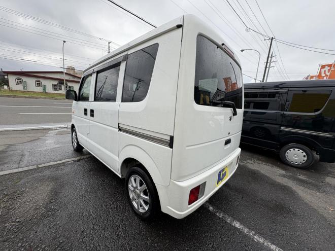 エブリィEVEREY VAN 4WD JION HIGH ROOF本州仕入　寒冷地仕様　リアヒーター　ミラーヒーター　切替4WD　　キーレス　地デジナビ　Bluetooth　バイザー　スタットレス　エンシ゛ンオイル交換　オートマオイル交換 4WD 660 5Dr