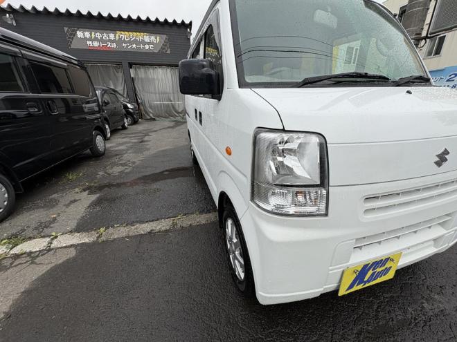エブリィEVEREY VAN 4WD JION HIGH ROOF本州仕入　寒冷地仕様　リアヒーター　ミラーヒーター　切替4WD　　キーレス　地デジナビ　Bluetooth　バイザー　スタットレス　エンシ゛ンオイル交換　オートマオイル交換 4WD 660 5Dr