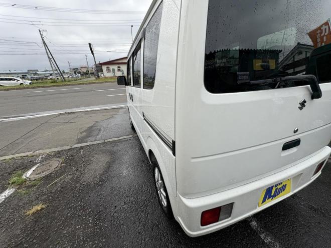 エブリィEVEREY VAN 4WD JION HIGH ROOF本州仕入　寒冷地仕様　リアヒーター　ミラーヒーター　切替4WD　　キーレス　地デジナビ　Bluetooth　バイザー　スタットレス　エンシ゛ンオイル交換　オートマオイル交換 4WD 660 5Dr