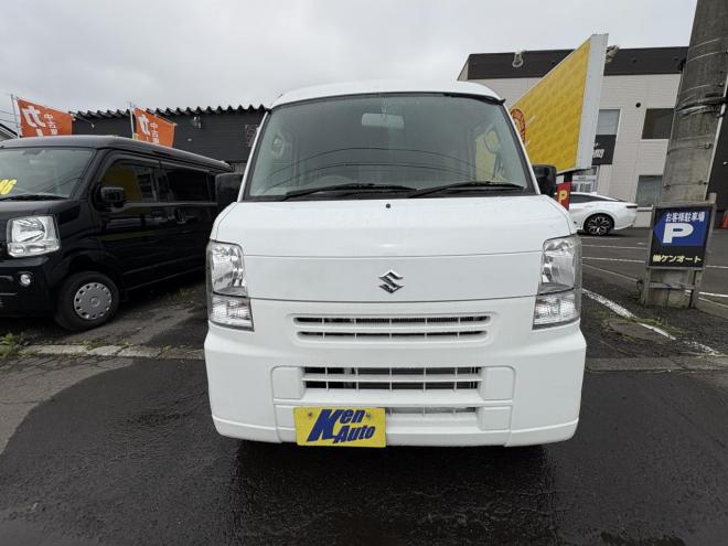 エブリィEVEREY VAN 4WD JION HIGH ROOF本州仕入　寒冷地仕様　リアヒーター　ミラーヒーター　切替4WD　　キーレス　地デジナビ　Bluetooth　バイザー　スタットレス　エンシ゛ンオイル交換　オートマオイル交換 4WD 660 5Dr