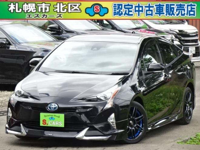 プリウス1.8 A E-Four 4WD　本州車　保証2年　モデリスタ 衝突軽減 BSM 1800