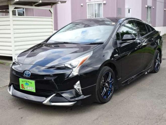 プリウス1.8 A E-Four 4WD　本州車　保証2年　モデリスタ 衝突軽減 BSM 1800