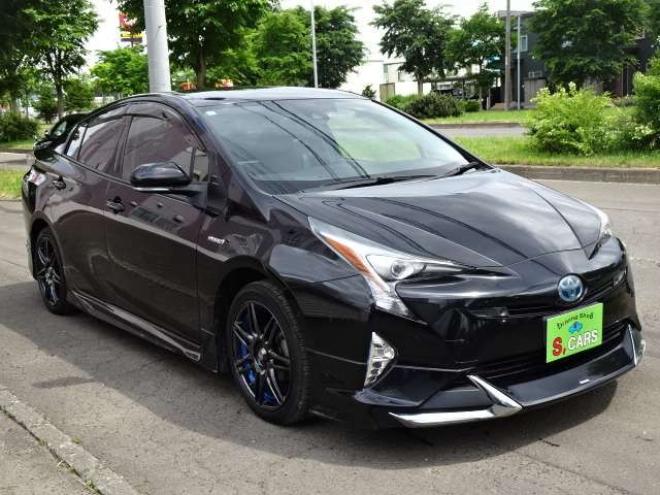 プリウス1.8 A E-Four 4WD　本州車　保証2年　モデリスタ 衝突軽減 BSM 1800