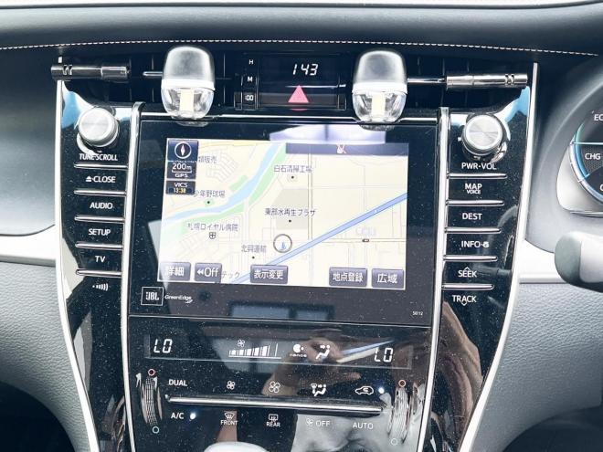 ハリアーハイブリッド2.5ハイブリッドE4プレミアムAdvanced 4WD　ローンが不安な方＜優遇ローン＞本州仕入　純正ナビ　TSS　フルセグTV 4WD