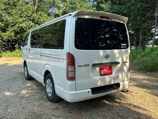 レジアスエース3.0 スーパーGL プライムセレクション ロングボディ ディーゼルターボ 4WD　記録簿/社外アルミ/ETC/手作りベッドキット 3000