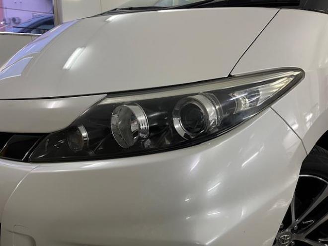 エスティマアエラス　本州仕入　後期型　寒冷地仕様　禁煙車　ＷＡＫＯＳバリアスコーティング済　純正ブラポリ１８インチＡＷ　社外１６ＡＷ＋スタッドレスタイヤ付　両側パワースライドドア　アルパインナビ（フルセグ地デジ　ＤＶＤ再生　Ｂｌｕｅｔｏｏｔｈ）＋バックカメラ　エンジンスターター　ＰＵＳＨスタート　スマートキー　クルーズコントロール　フロントガラス熱線　タイミングチェーン車　ビルトインＥＴＣ　ＨＩＤ ヘッドライト 4WD 2400 5Dr