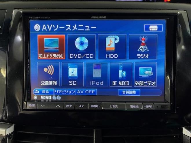 エスティマアエラス　本州仕入　後期型　寒冷地仕様　禁煙車　ＷＡＫＯＳバリアスコーティング済　純正ブラポリ１８インチＡＷ　社外１６ＡＷ＋スタッドレスタイヤ付　両側パワースライドドア　アルパインナビ（フルセグ地デジ　ＤＶＤ再生　Ｂｌｕｅｔｏｏｔｈ）＋バックカメラ　エンジンスターター　ＰＵＳＨスタート　スマートキー　クルーズコントロール　フロントガラス熱線　タイミングチェーン車　ビルトインＥＴＣ　ＨＩＤ ヘッドライト 4WD 2400 5Dr
