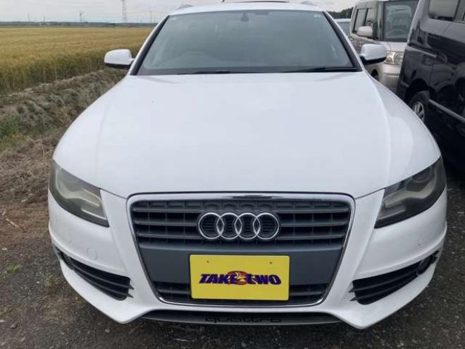 アウディA4アバント 2.0 TFSI クワトロ Sラインパッケージ 4WD　純ナビ・TV・Bカメラ ETC アイビスホワイト 正規輸入車 2000