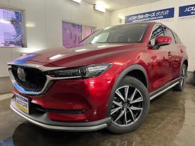 CX-5　ＸＤ　Ｌパッケージ　本州仕入　ワンオーナー　寒冷地仕様　禁煙車　ＷＡＫＯＳバリアスコーティング済　スカイアクティブディーゼルターボ　純正１９インチＡＷ　社外１７ＡＷ＋スタッドレスタイヤ付　純正ナビ（地デジ　ＤＶＤ再生　Ｂｌｕｅｔｏｏｔｈ）＋バックカメラ＆サイドカメラ　ＢＯＳＥサウンド　純正ブラックレザーシート　レーダークルーズコントロール　ブラインドスポット　車線逸脱警報　ＬＥＤヘッドライト　両席シートヒーター　アドバンスキー　パワートランク　横滑り防止装置　ＥＴＣ 4WD 2200 5Dr