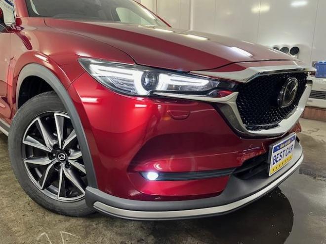 CX-5ＸＤ　Ｌパッケージ　本州仕入　ワンオーナー　寒冷地仕様　禁煙車　ＷＡＫＯＳバリアスコーティング済　スカイアクティブディーゼルターボ　純正１９インチＡＷ　社外１７ＡＷ＋スタッドレスタイヤ付　純正ナビ（地デジ　ＤＶＤ再生　Ｂｌｕｅｔｏｏｔｈ）＋バックカメラ＆サイドカメラ　ＢＯＳＥサウンド　純正ブラックレザーシート　レーダークルーズコントロール　ブラインドスポット　車線逸脱警報　ＬＥＤヘッドライト　両席シートヒーター　アドバンスキー　パワートランク　横滑り防止装置　ＥＴＣ 4WD 2200 5Dr