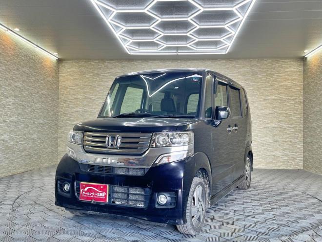 N-BOXG Lパッケージ 4WD 5年保証 スマキー ナビTV 寒冷地仕様 禁煙