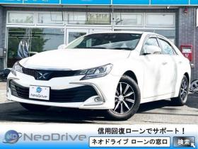 マークX　2.5 250G Four 4WD　ローンが不安な方＜優遇ローン＞寒冷地仕様　純正ナビ　フルセグTV 4WD