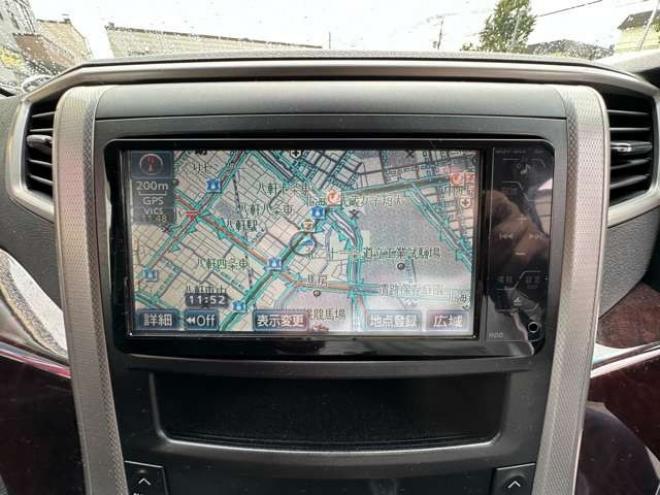 アルファード2.4 240S 4WD　両側パワースライドドア　フルセグTV 2400