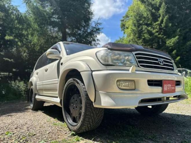 ランドクルーザー100 4.7 VXリミテッド Gセレクション 4WD　純正ナビ/エアロ/社外AW/ワイドスペーサー 4700
