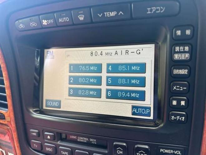 ランドクルーザー100 4.7 VXリミテッド Gセレクション 4WD　純正ナビ/エアロ/社外AW/ワイドスペーサー 4700