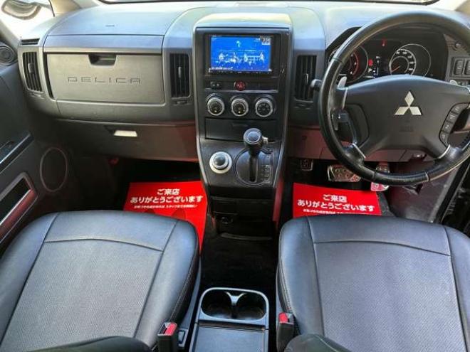 デリカD：5 2.2 D パワーパッケージ ディーゼルターボ 4WD　社外ナビ/Bカメラ/両側パワスラ/ETC 2300
