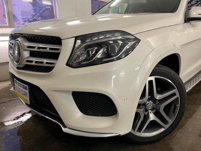 ベンツＧＬＳ３５０ｄ　４マチックスポーツ　禁煙車　ＡＭＧ２１インチＡＷ　社外２０ＡＷ＋スタッドレスタイヤ付　純正ナビ（フルセグ地デジ　Ｂｌｕｅｔｏｏｔｈ）＋バックカメラ　３６０℃カメラ　ハーマンカードンオーディオ　パークトロニック　電動サンルーフ　ブラックレザーシート　パワートランク　シートヒーター　キーレスゴー　パドルシフト　ＥＴＣ 4WD 3000 5Dr