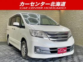 セレナ　2.0ライダー 4WD 5年保証 スマキー パワスラ ナビTV  Bカメ 後席モニタ 寒冷地仕様 禁煙 修復歴無