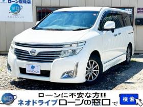 エルグランド　2.5 250ハイウェイスター 4WD　ローンが不安な方＜優遇ローン＞1年保証　寒冷地仕様　両側Pスラ　純正ナビ 