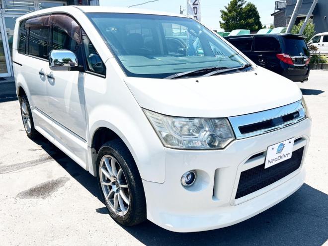 デリカD5　2.4Gパワーパッケージ 4WD　ローンが不安な方＜優遇ローン＞本州仕入　両側パワスラ　社外ナビ　ETC 4WD