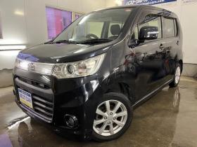 ワゴンR　スティングレーＸ　本州仕入　ワンオーナー　寒冷地仕様　禁煙車　ＷＡＫＯＳバリアスコーティング済　純正１４インチＡＷ　社外１４インチＡＷ＋スタッドレスタイヤ付　純正スマートフォン連携ナビ（ワンセグ地デジ　Ｂｌｕｅｔｏｏｔｈ）＋バックカメラ　ドライブレコーダー　ＰＵＳＨスタート　スマートキー　ミラーヒーター　シートヒーター　ベンチシート　盗難防止装置　ＨＩＤヘッドライト　アイドリングストップ 4WD 660 5Dr