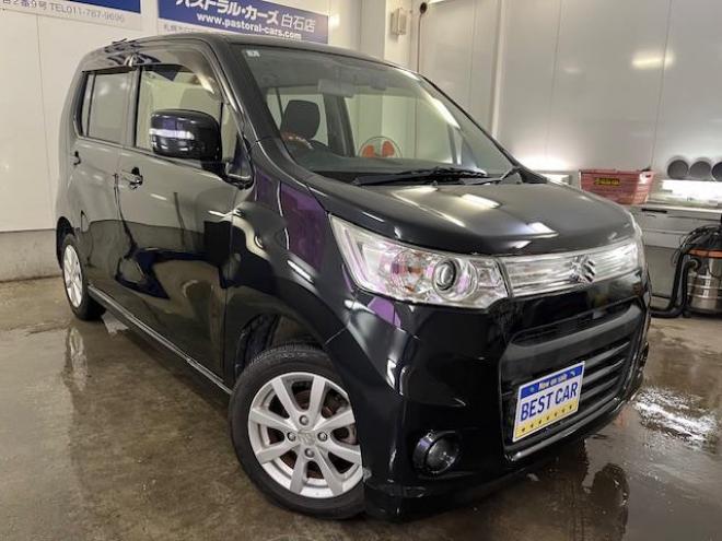 ワゴンRスティングレーＸ　本州仕入　ワンオーナー　寒冷地仕様　禁煙車　ＷＡＫＯＳバリアスコーティング済　純正１４インチＡＷ　社外１４インチＡＷ＋スタッドレスタイヤ付　純正スマートフォン連携ナビ（ワンセグ地デジ　Ｂｌｕｅｔｏｏｔｈ）＋バックカメラ　ドライブレコーダー　ＰＵＳＨスタート　スマートキー　ミラーヒーター　シートヒーター　ベンチシート　盗難防止装置　ＨＩＤヘッドライト　アイドリングストップ 4WD 660 5Dr