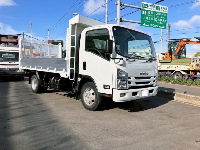エルフ中古　ワイド4WD　ファームダンプ