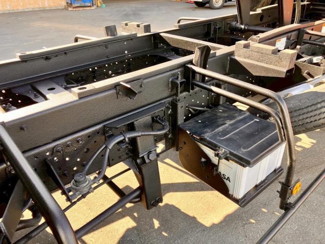 エルフ中古　ワイド4WD　ファームダンプ