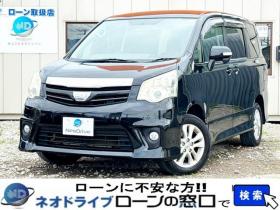 ノア　2.0Si 4WD　ローンが不安な方＜優遇ローン＞1年保証　寒冷地仕様　両側Pスラ　純正ナビ